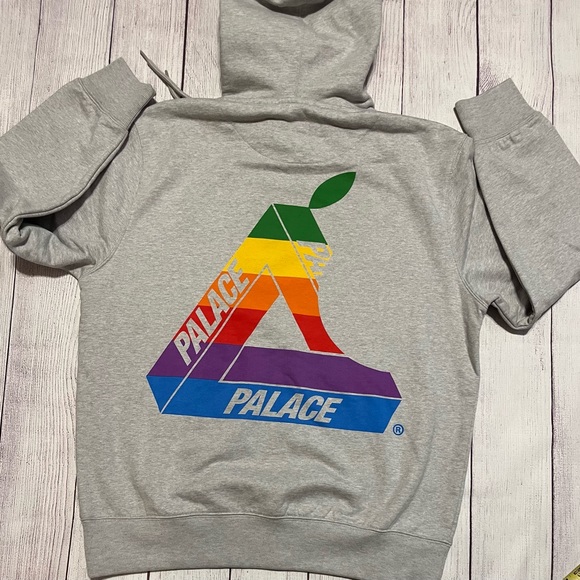 Palace Jobsworth Classic Logo Printing Hoodie size L - Picture 5 of 5